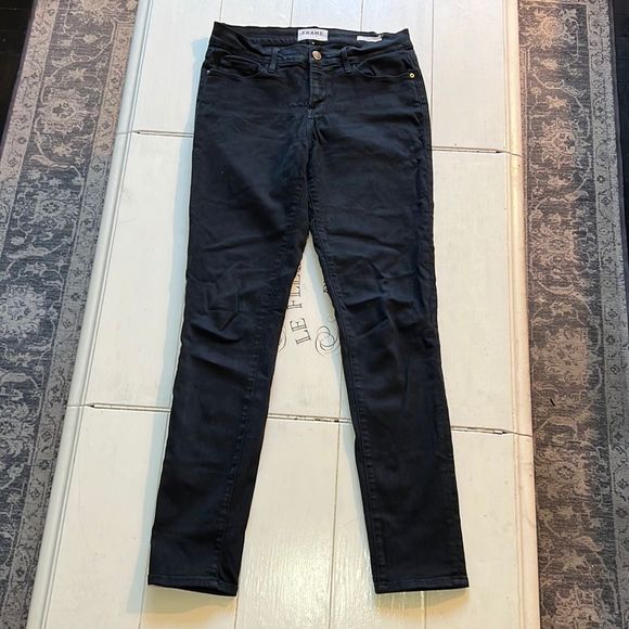 Frame Denim Denim - Frame Denim Le Skinny de Jeanne Black